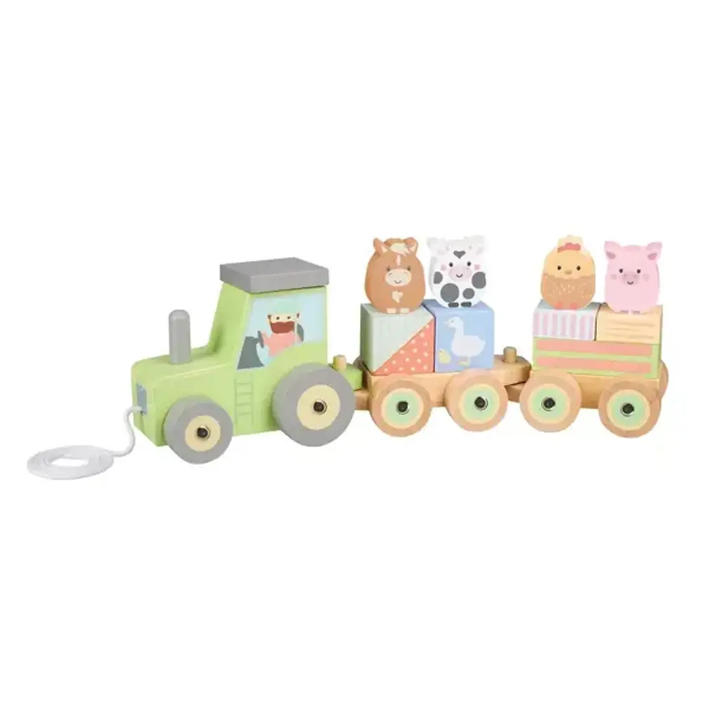 Orange Tree Toys Farmyard Puzzle Train